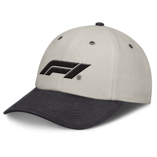 Formula 1 Frame Unstructured Cap Cream Unisex F1 Baseball Hat