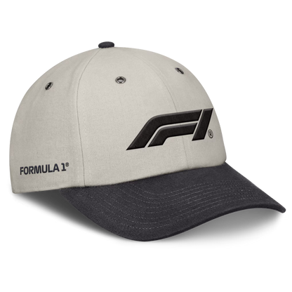 Formula 1 Frame Unstructured Cap Cream Unisex F1 Baseball Hat