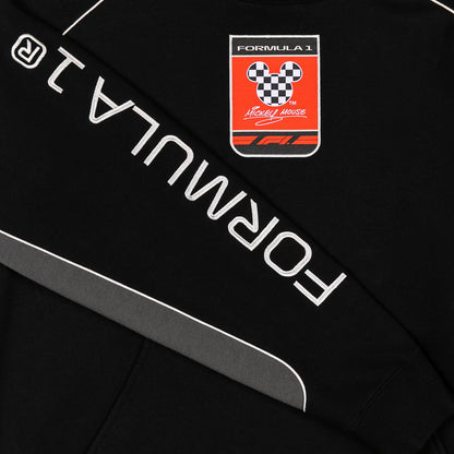 Formula 1 x Disney Fuel Racing Jacket Green Unisex | F1 Mickey Motors Full-Zip Racing Jacket