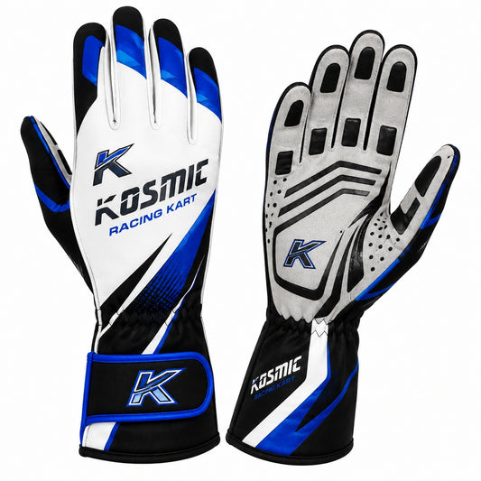 Kosmic Racing Kart Gloves | Full Finger Go Kart Racing Gloves