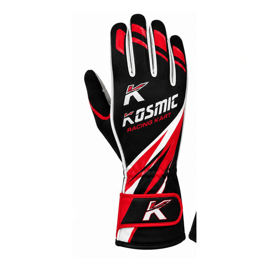 Kosmic Racing Kart Gloves | Full Finger Go Kart Racing & Driving Gloves
