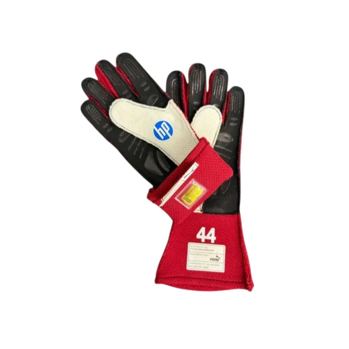 Lewis Hamilton 2025 Ferrari F1 Racing Gloves – HP Racing Gloves Apex Karting Gear