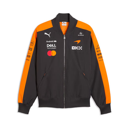 McLaren 2026 Team Bomber Jacket Replica | Formula 1 Racing Jacket Unisex Motorsport Outerwear