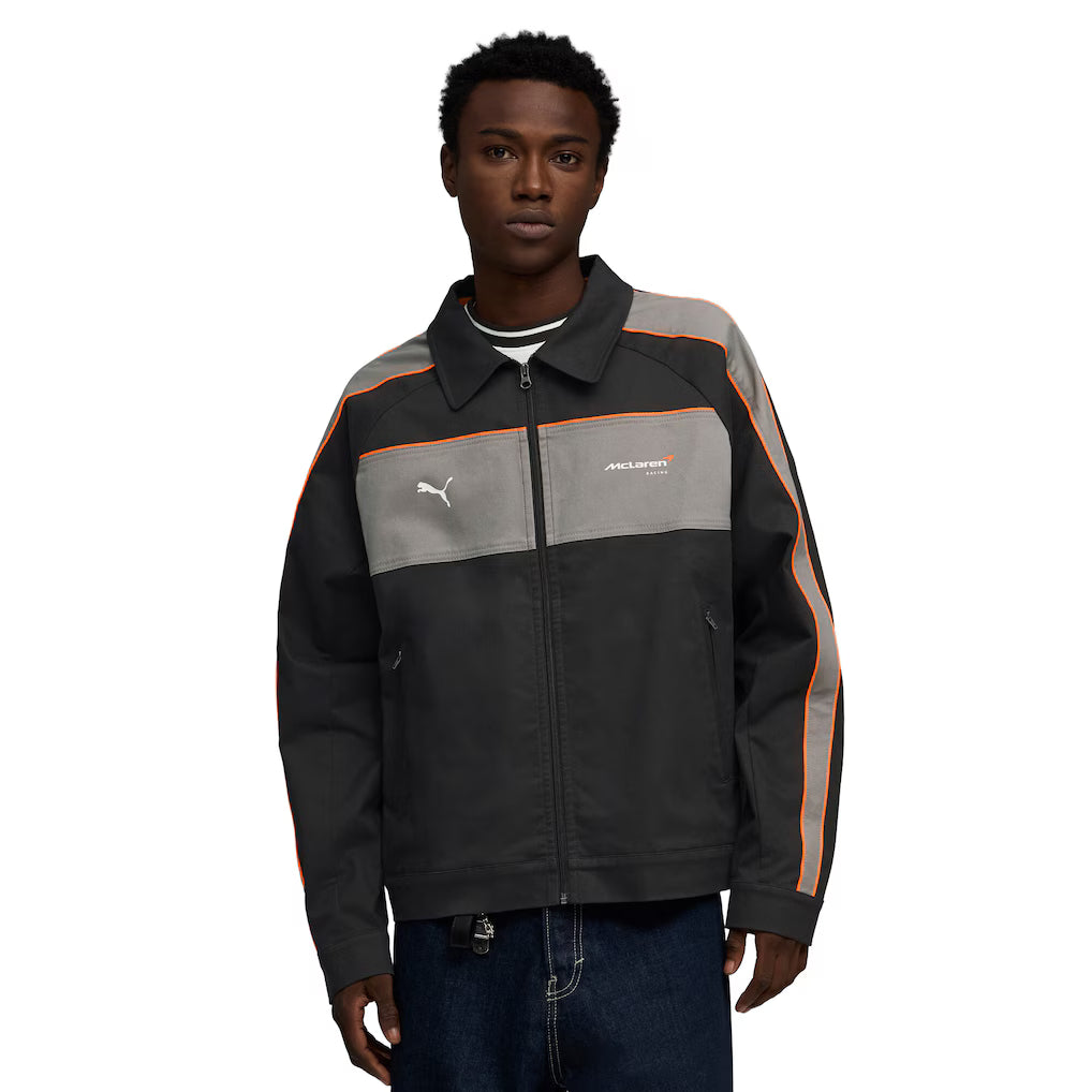 McLaren Puma Coach Jacket Unisex Replica | Premium Formula 1 Team Racing Jacket