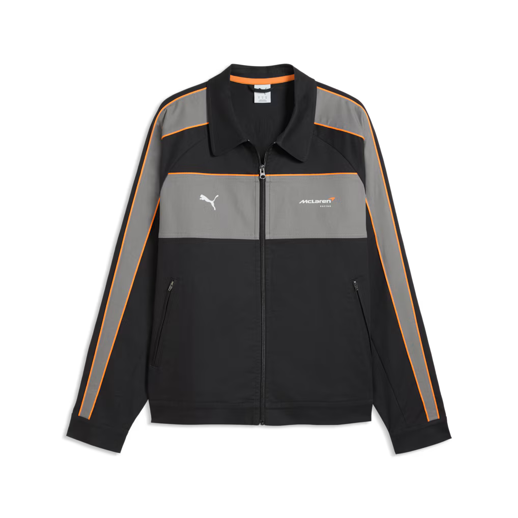 McLaren Puma Coach Jacket Unisex Replica | Premium Formula 1 Team Racing Jacket