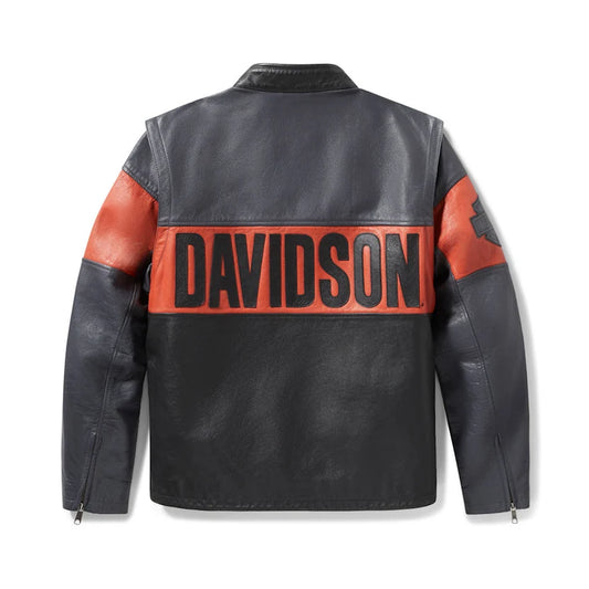 Harley Davidson Convertible Leather Jacket