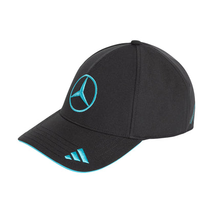 Mercedes AMG Petronas adidas F1 2026 George Russell Cap Black | Formula 1 Racing Adjustable Hat