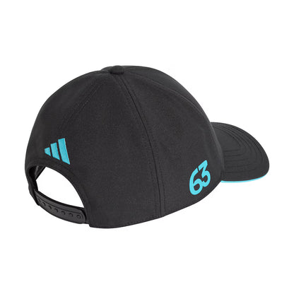 Mercedes AMG Petronas adidas F1 2026 George Russell Cap Black | Formula 1 Racing Adjustable Hat