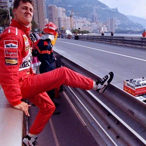 Michael Schumacher 1998 Ferrari Nike F1 Vintage Boots Track Racewear