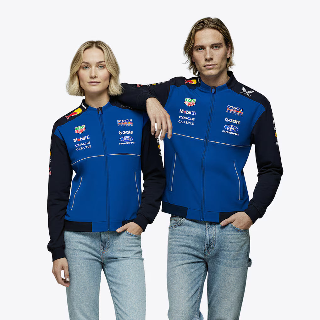 Oracle Red Bull Racing 2026 Team Replica Bomber Jacket Unisex | Formula 1 Motorsport Team Jacket