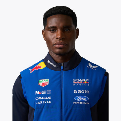 Oracle Red Bull Racing 2026 Team Gilet Replica | Unisex Formula 1 Padded Vest Motorsport Outerwear
