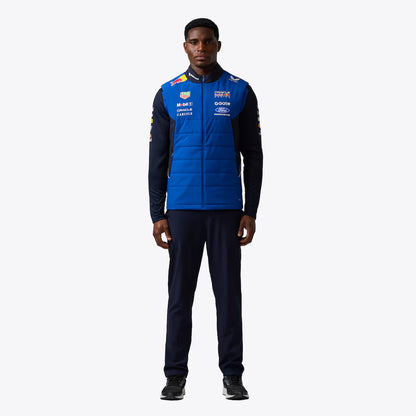 Oracle Red Bull Racing 2026 Team Gilet Replica | Unisex Formula 1 Padded Vest Motorsport Outerwear