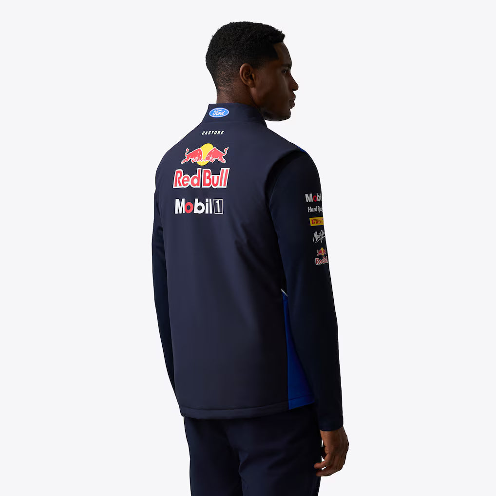 Oracle Red Bull Racing 2026 Team Gilet Replica | Unisex Formula 1 Padded Vest Motorsport Outerwear