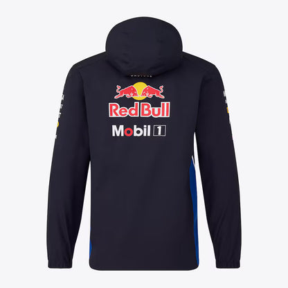 Oracle Red Bull Racing 2026 Team Water Resistant Jacket Unisex F1 Racing Hooded Softshell Jacket Windproof Motorsport Outerwear