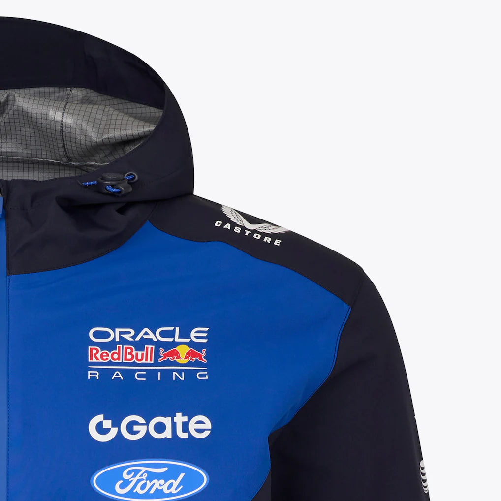 Oracle Red Bull Racing 2026 Team Water Resistant Jacket Unisex F1 Racing Hooded Softshell Jacket Windproof Motorsport Outerwear