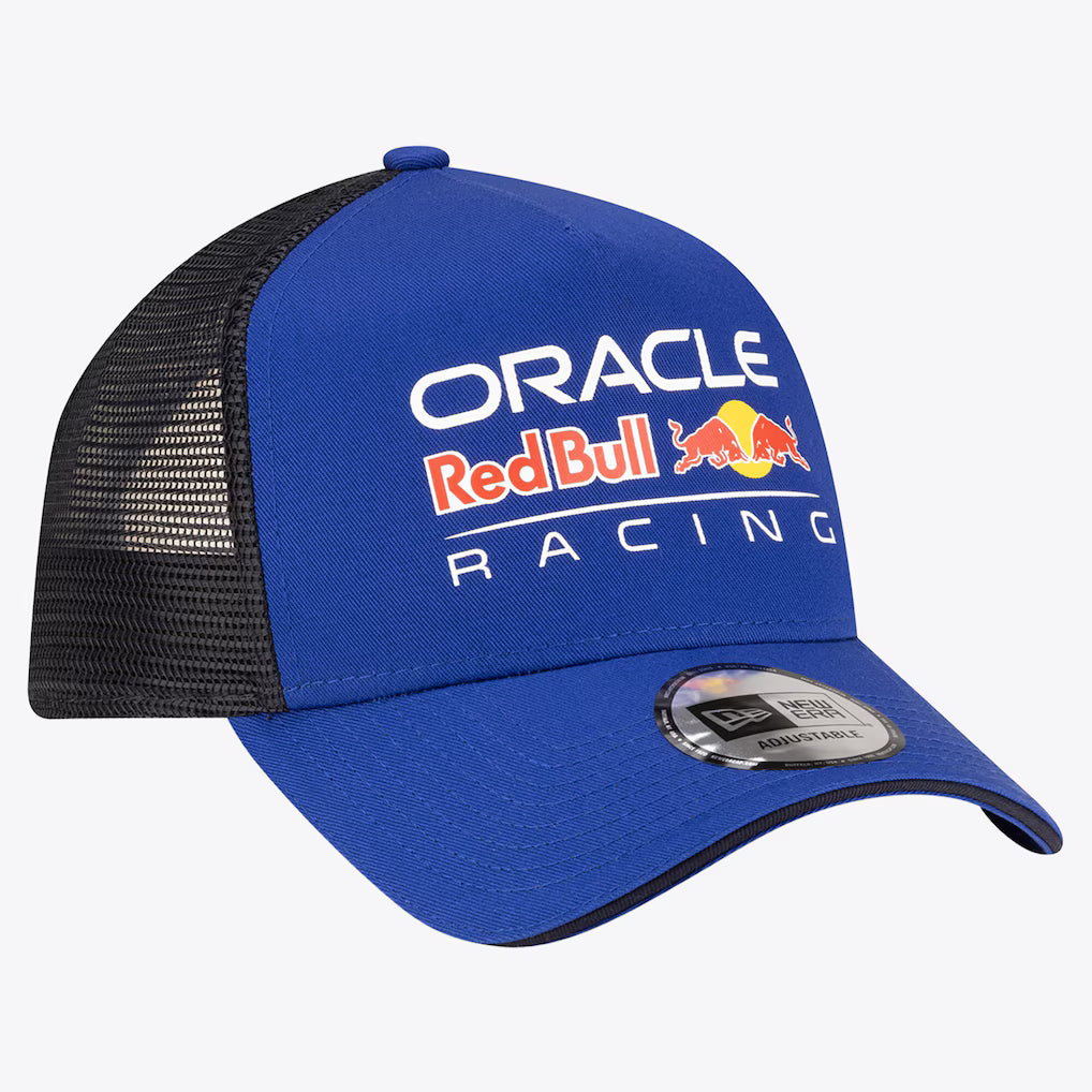 Oracle Red Bull Racing New Era Trucker Cap Blue Unisex Formula 1 Adjustable Hat