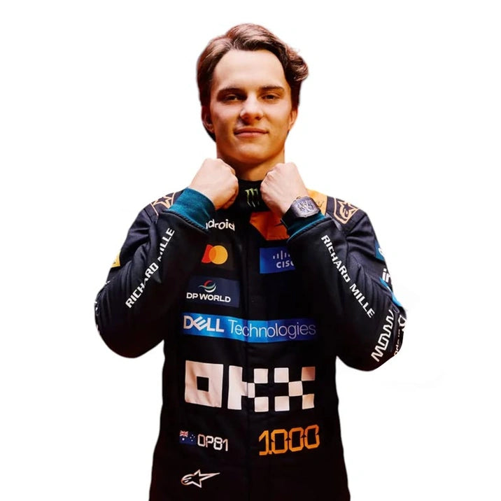 Oscar Piastri 2026 McLaren Monaco GP F1 Racing Suit Replica Apex Karting Gear