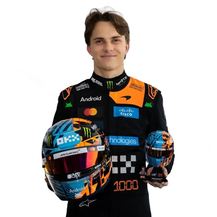 Oscar Piastri 2026 McLaren Monaco GP F1 Racing Suit Replica Apex Karting Gear