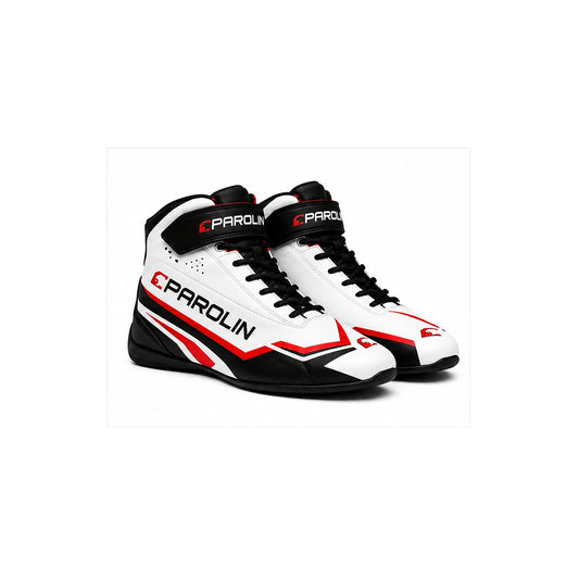 Parolin Kart Racing Shoes – High Top Professional Go Kart Driving Shoes