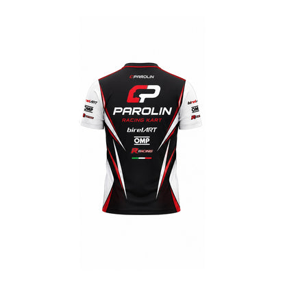 Parolin Kart Racing T-Shirt | Custom Motorsport Team Jersey