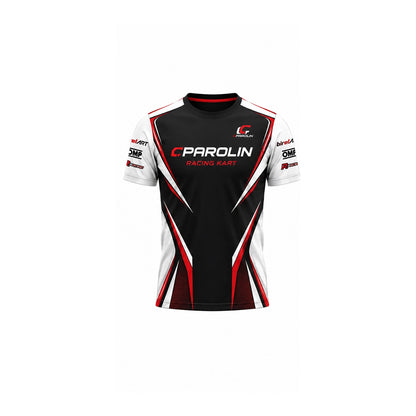 Parolin Kart Racing T-Shirt | Custom Motorsport Team Jersey