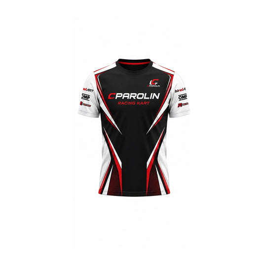 Parolin Kart Racing T-Shirt | Custom Motorsport Team Jersey