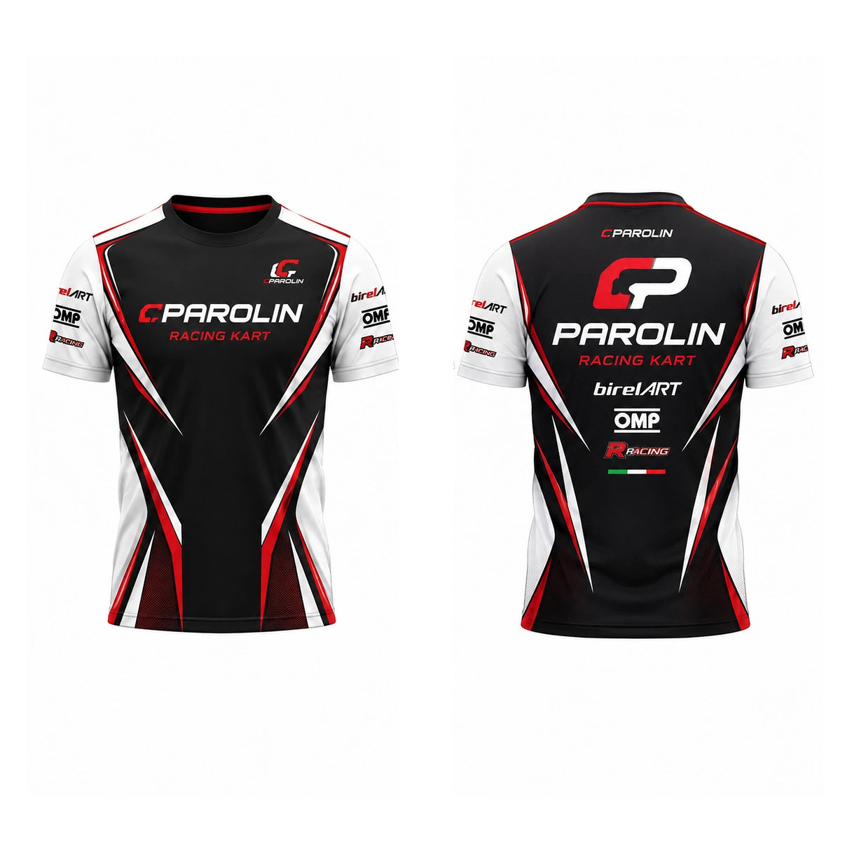 Parolin Kart Racing T-Shirt | Custom Motorsport Team Jersey