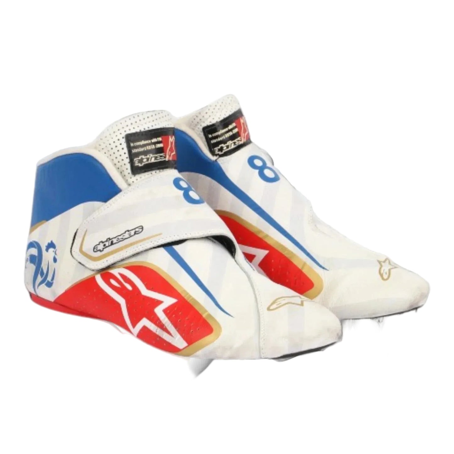Romain Grosjean 2014 Race Boots – Austrian GP Track Racewear