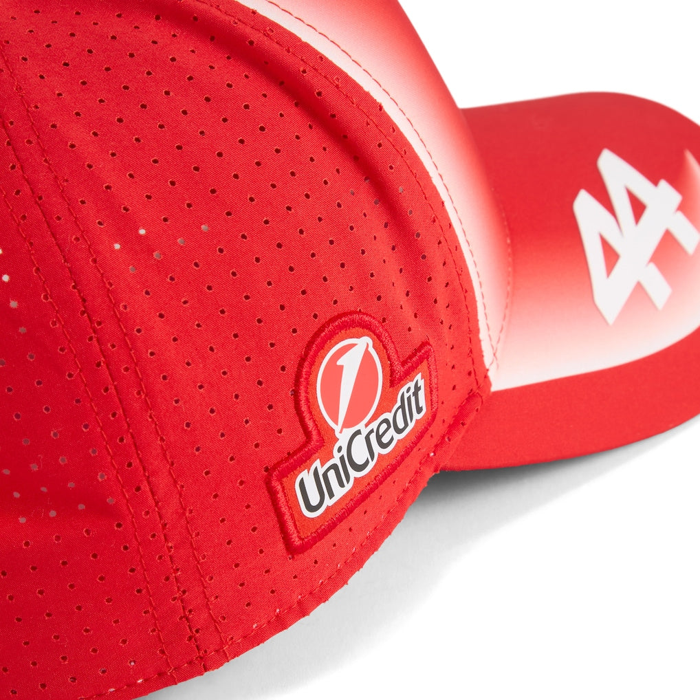 Scuderia Ferrari 2026 Team Lewis Hamilton Baseball Cap Red | Formula 1 Driver Racing Hat