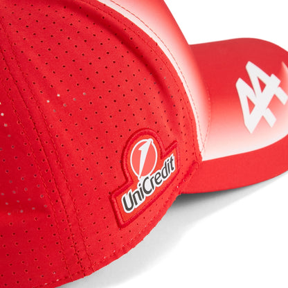 Scuderia Ferrari 2026 Team Lewis Hamilton Baseball Cap Red | Formula 1 Driver Racing Hat