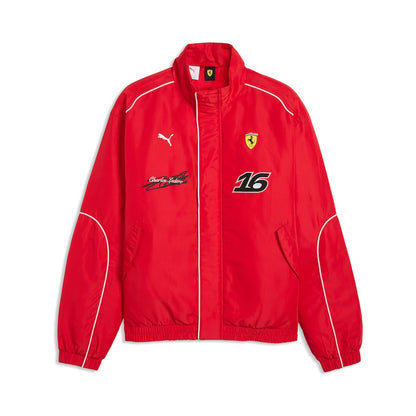 Scuderia Ferrari Charles Leclerc #16 Driver Replica Racing Jacket Unisex | Formula 1 Motorsport Team Jacket