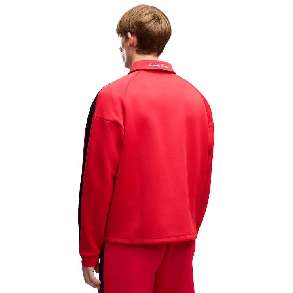 Scuderia Ferrari Puma T7 Track Jacket Red | Premium Formula 1 Racing Track Jacket Unisex