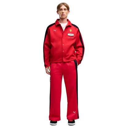 Scuderia Ferrari Puma T7 Track Jacket Red | Premium Formula 1 Racing Track Jacket Unisex