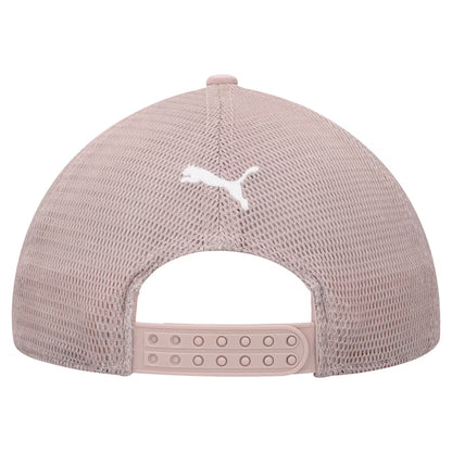 Scuderia Ferrari Puma Light Pink Trucker Cap | Adjustable Unisex Formula 1 Racing Hat