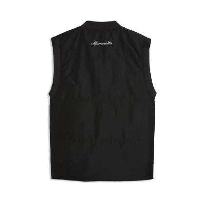 Scuderia Ferrari 2025 Puma Lightly Padded Gilet Black | Premium F1 Team Vest for Men & Women