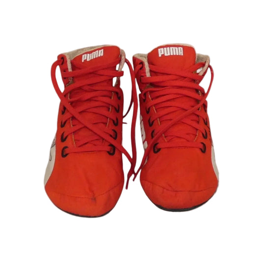 Sebastian Vettel 2015 Ferrari Vintage Race Boots Track Racewear