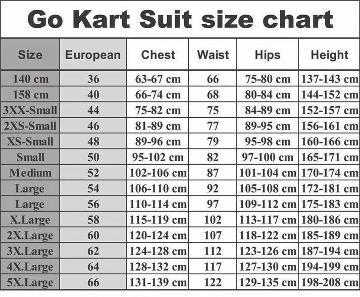 Tony Kart Racing Suit | Premium Karting Suit for Men & Women | Professional Go Kart Race Suit | Motorsport Racing Overall