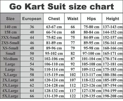 Tony Kart Racing Suit | Premium Karting Suit for Men & Women | Professional Go Kart Race Suit | Motorsport Racing Overall