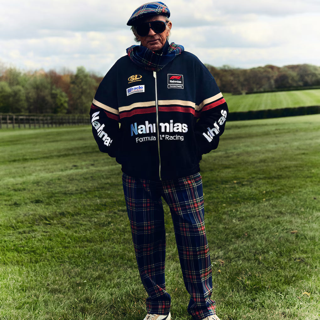 Unisex Nahmias x F1 Black Full-Zip Racing Jacket | Official Formula 1 Streetwear Jacket