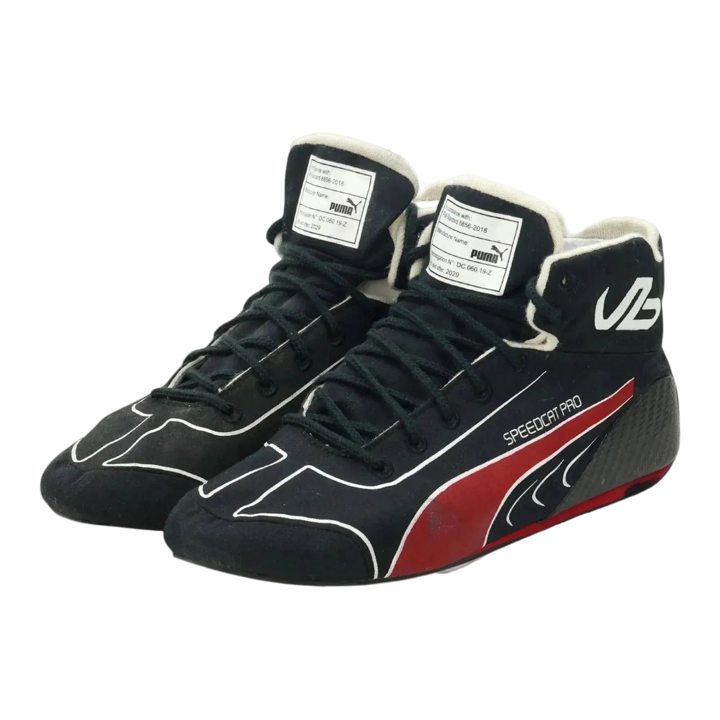 Valtteri Bottas 2022 Abu Dhabi Alfa Romeo F1 Vintage Boots Track Racewear