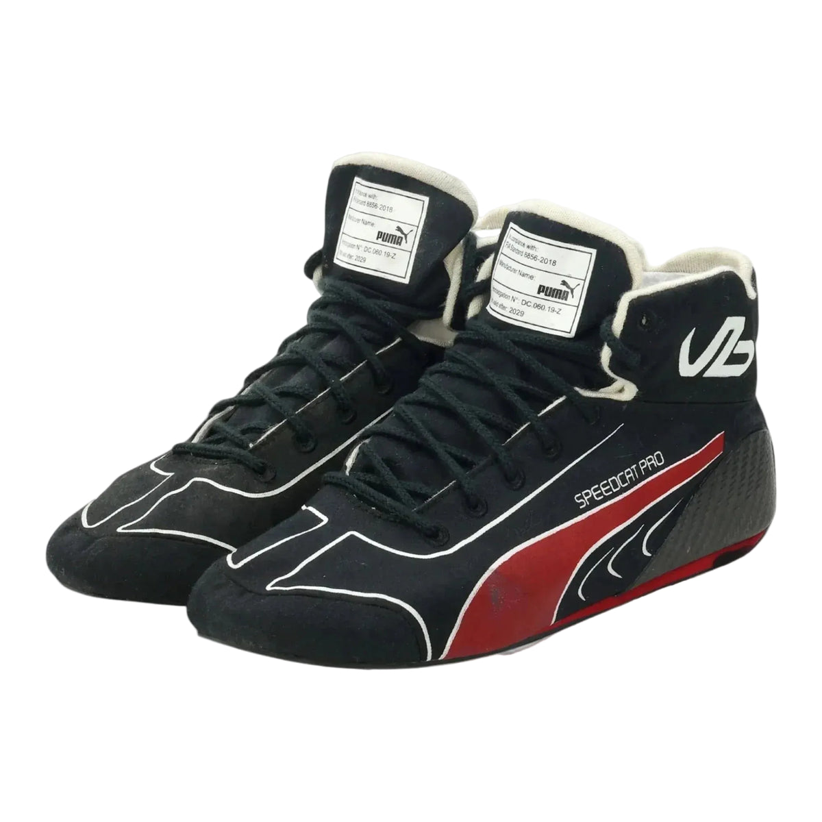 Valtteri Bottas 2022 Abu Dhabi Alfa Romeo F1 Vintage Boots Track Racewear