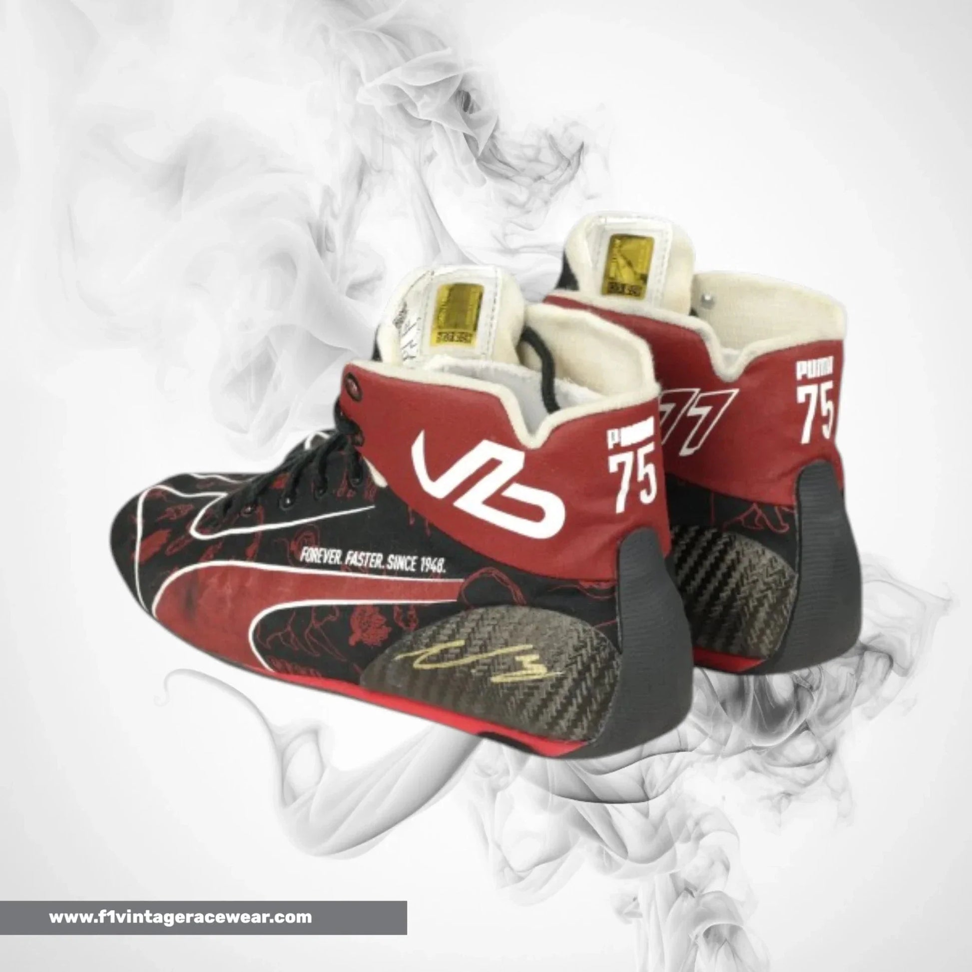 Valtteri Bottas 2023 Miami GP Alfa Romeo F1 Race Boots Track Racewear
