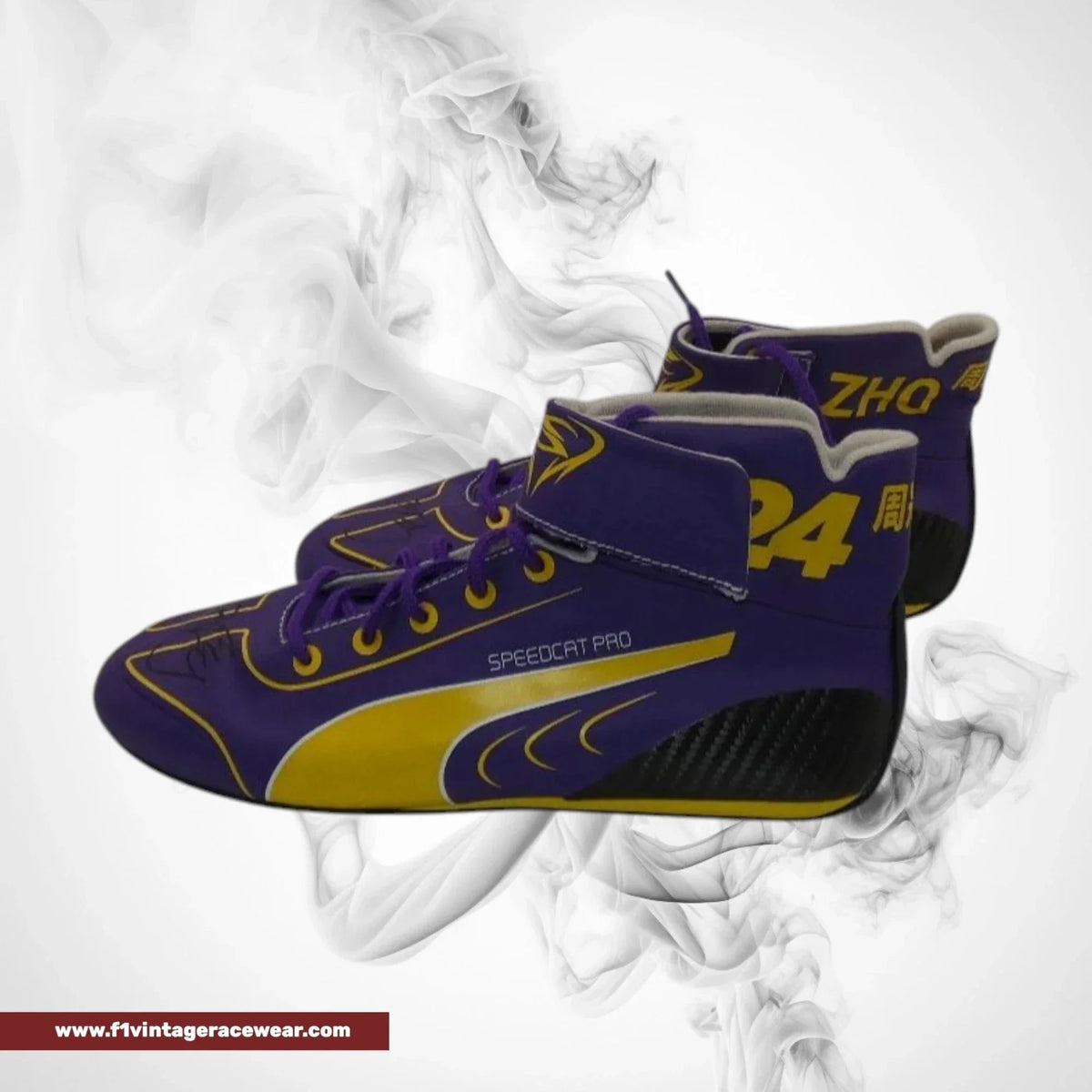Zhou Guanyu 2023 Alfa Romeo F1 Race Boots Replica Track Racewear